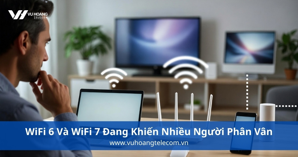 WiFi 6 Và WiFi 7 Đang Khiến Nhiều Người Phân Vân
