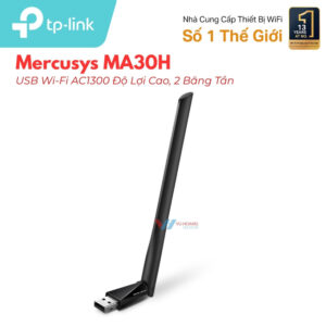 USB Wifi Mercusys MA30H AC1300 | Ăng-ten 5dBi, WPA3 Giá Tốt