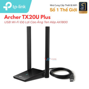USB Wi-Fi TP-Link Archer TX20U Plus Wi-Fi 6 AX1800 Giá Tốt