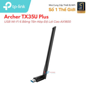 USB Wi-Fi TP-Link Archer TX35U Plus Wi-Fi 6 AX1800 Giá Tốt