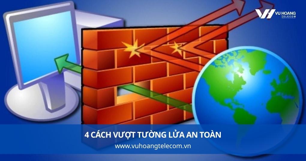 Cách Vượt Tường Lửa An Toàn - 4 Phương Pháp Phổ Biến