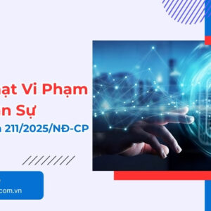 Mức Xử Phạt Vi Phạm Mật Mã Dân Sự Theo Nghị Định 211/2025/NĐ-CP