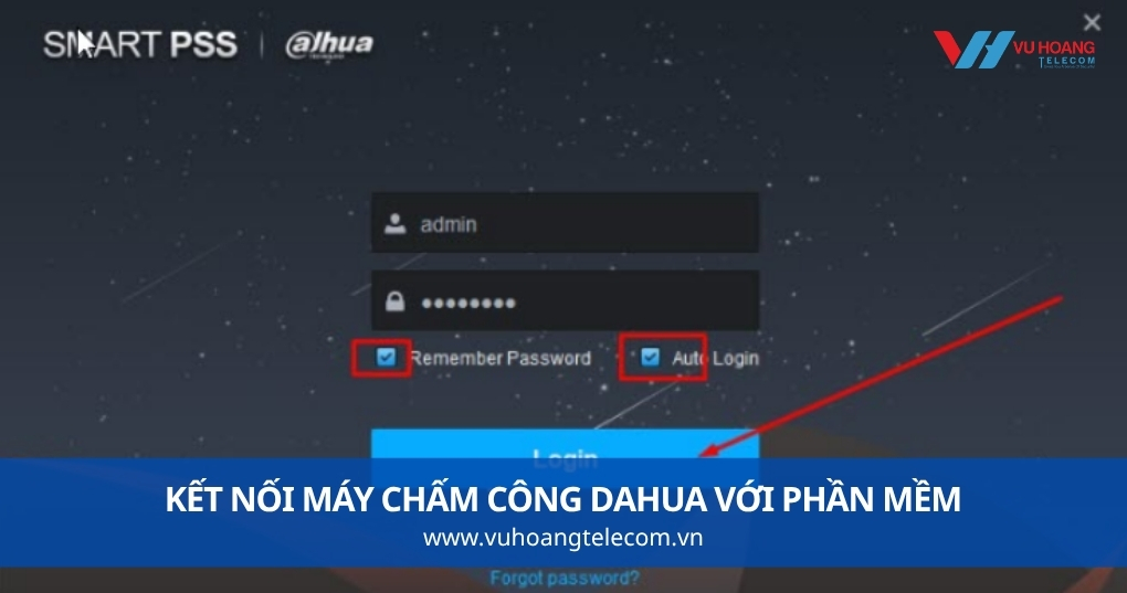Kết Nối Máy Chấm Công Dahua Với Phần Mềm