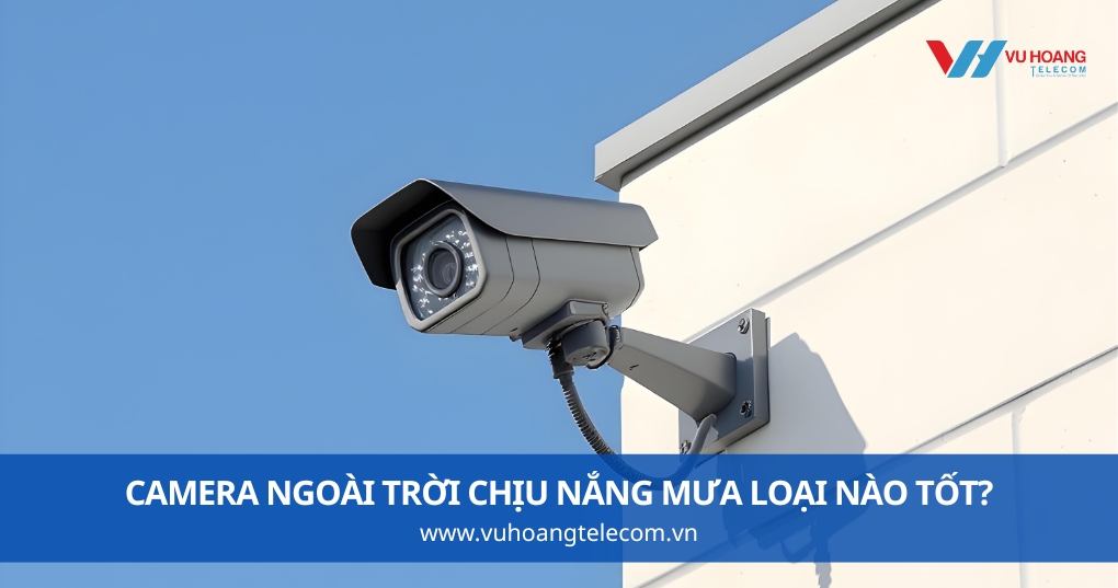 Camera Ngoài Trời Chịu Nắng Mưa Loại Nào Tốt?