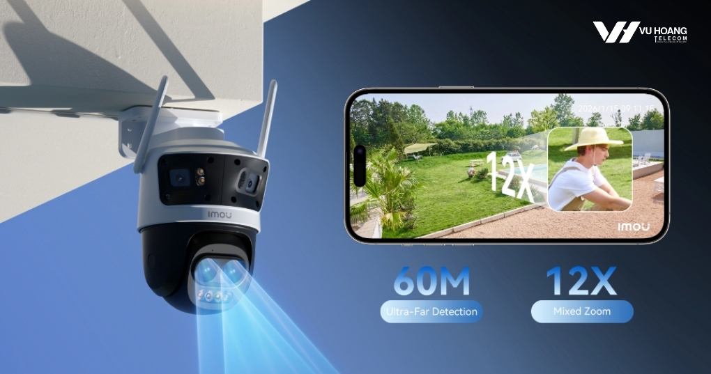 hỗ trợ Zoom hỗn hợp 12x