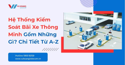 Hệ Thống Kiểm Soát Bãi Xe Thông Minh Gồm Những Gì?