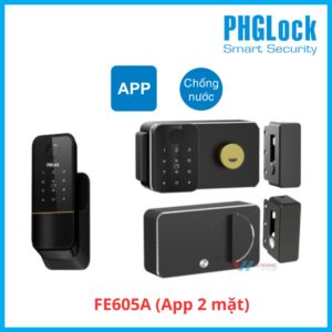Khóa Cửa PHGLock FE605A App 2 Mặt Cổng Sắt Giá Tốt