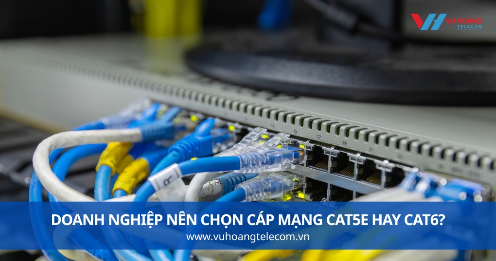 Doanh Nghiệp Nên Chọn Cat5e Hay Cat6?