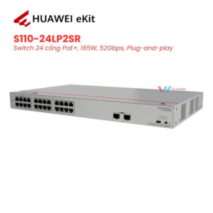 Switch HUAWEI eKit S110-24LP2SR - 24 Cổng PoE 165W