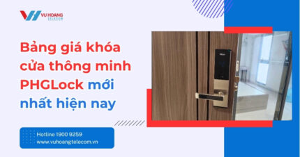 Bảng Giá Khóa Cửa Thông Minh PHGLock Mới Nhất