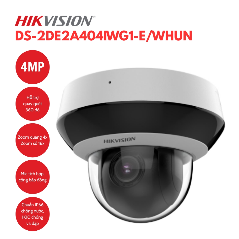 Camera Hikvision DS-2DE2A404IWG1-E/WHUN