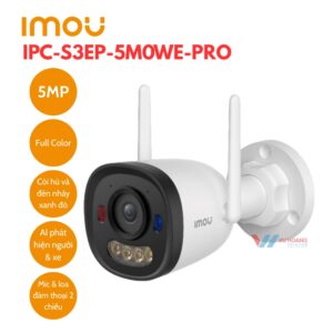 Camera IMOU IPC-S3EP-5M0WE-PRO - WiFi 6, 5MP