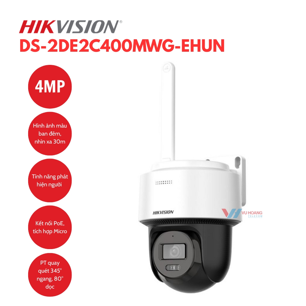 Camera PT Hikvision DS-2DE2C200MWG-EHUN