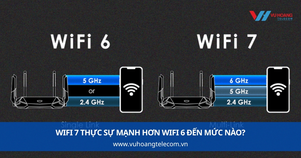 Wifi 7 thực sự mạnh hơn wifi 6 đến mức nào?