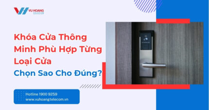 Khóa Cửa Thông Minh Phù Hợp Từng Loại Cửa - Chọn Sao Đúng?