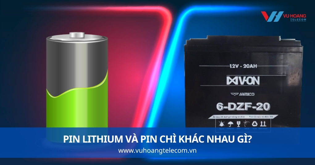 Pin Lithium Và Pin Chì Khác Nhau Gì?