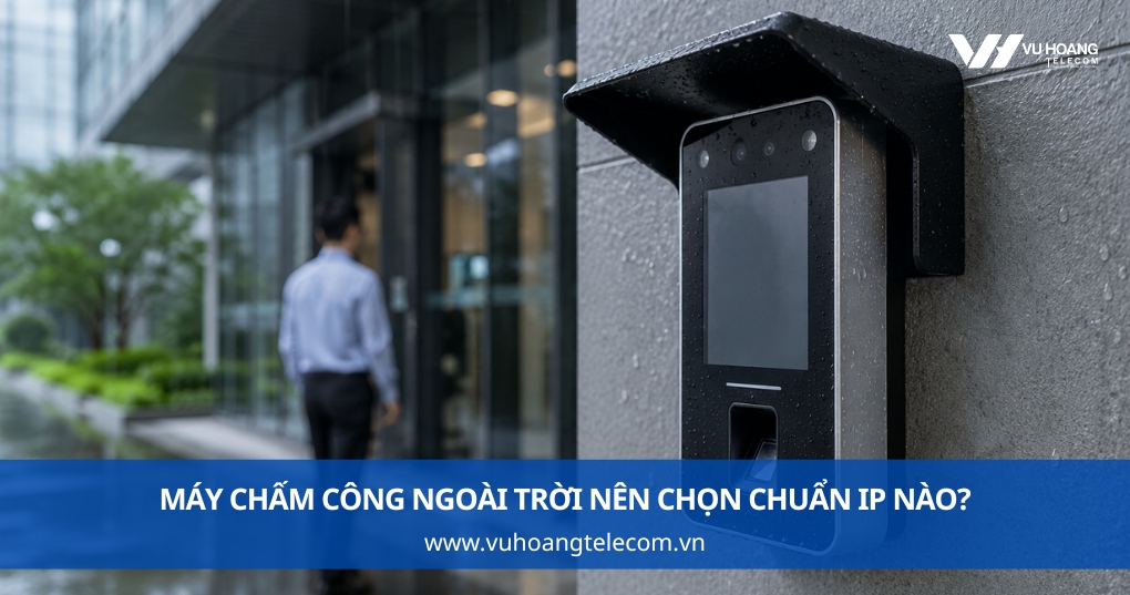 Máy Chấm Công Ngoài Trời Nên Chọn Chuẩn IP Nào?