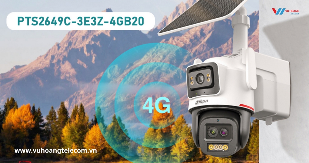 Camera 4G Dahua DH-IPC-PTS2649C-3E3Z-4GB20 Pin Mặt Trời giá tốt