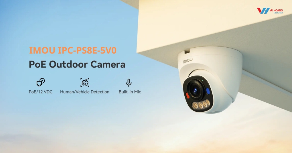 Camera IMOU IPC-PS8E-5V0 Full Color 5MP PoE Giá Tốt