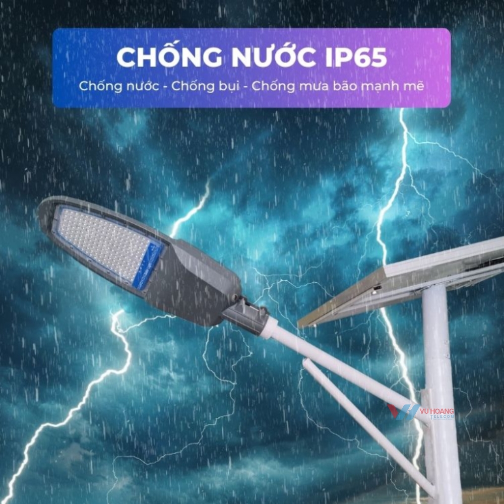 Đèn đường năng lượng mặt trời 1000W JINDIAN JD-1000VN - Hình ảnh 3