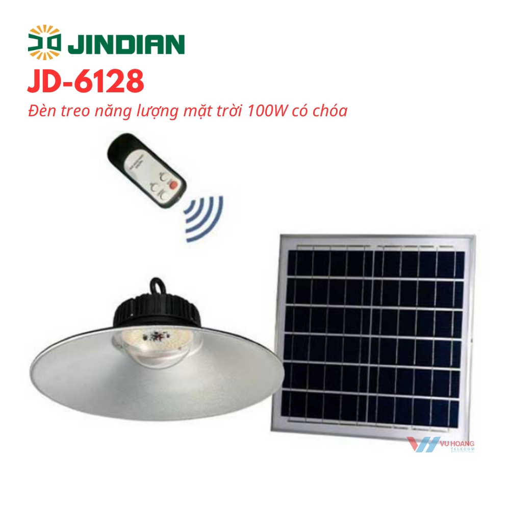 Đèn Năng Lượng Mặt Trời 400W Ốp Trần JINDIAN JD-L400