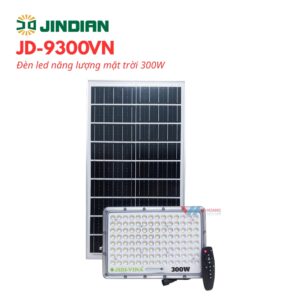 Đèn Năng Lượng Mặt Trời JINDIAN JD-9300VN - Đổi 3 Màu