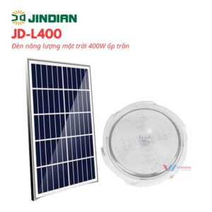 Đèn Năng Lượng Mặt Trời 400W Ốp Trần JINDIAN JD-L400