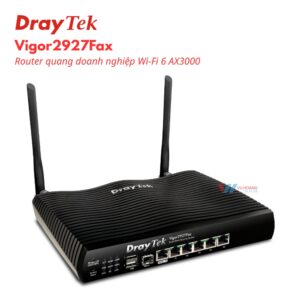 Router DrayTek Vigor2927Fax Cân Bằng Tải WAN Kép Giá Tốt