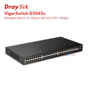 Switch Draytek VigorSwitch P2542XS PoE 400W 48 Cổng giá tốt