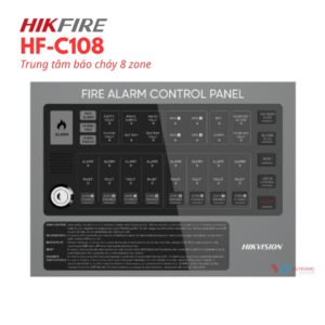 Hikfire HF-C108 - Tủ Trung Tâm Báo Cháy Ổn Định, Dễ Mở Rộng
