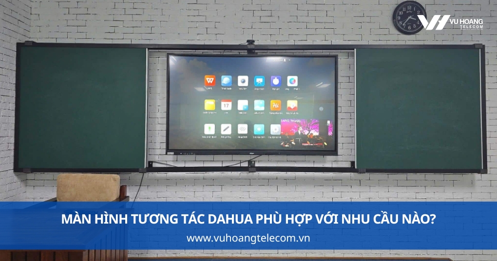 Màn Hình Tương Tác Dahua Phù Hợp Với Nhu Cầu Nào?