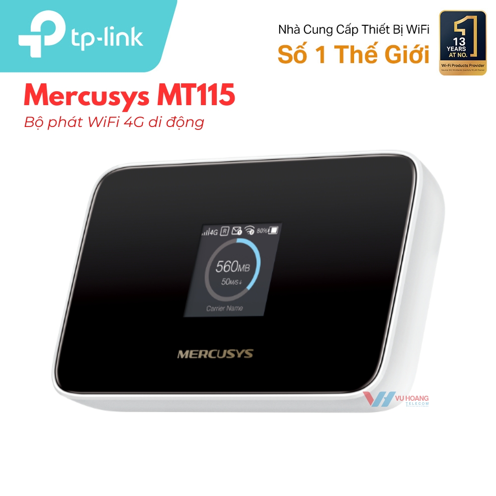 Bộ Phát WiFi 4G Mercusys MT115