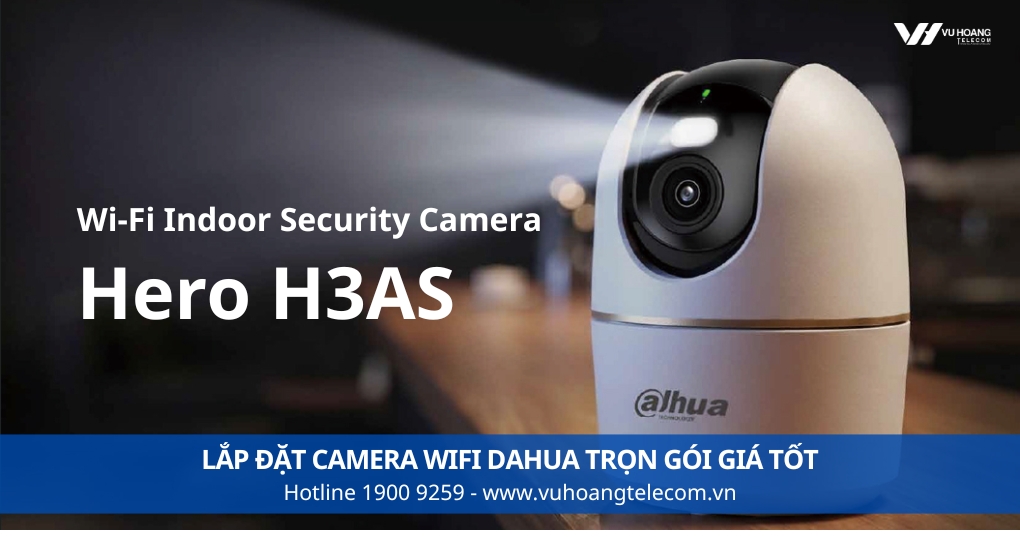 Mua Camera WiFi Dahua DH-H3AS 3MP Chính Hãng Giá Tốt
