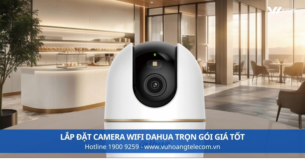 Camera WiFi Quay Quét Trong Nhà