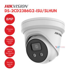 HIKVISION DS-2CD2386G2-ISU/SLHUN Camera 8MP AcuSense