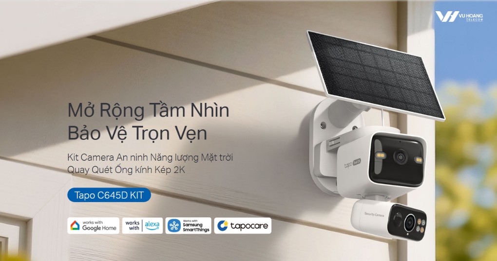 Camera Tapo C645D Kit - Chạy Bằng Năng Lượng Mặt Trời