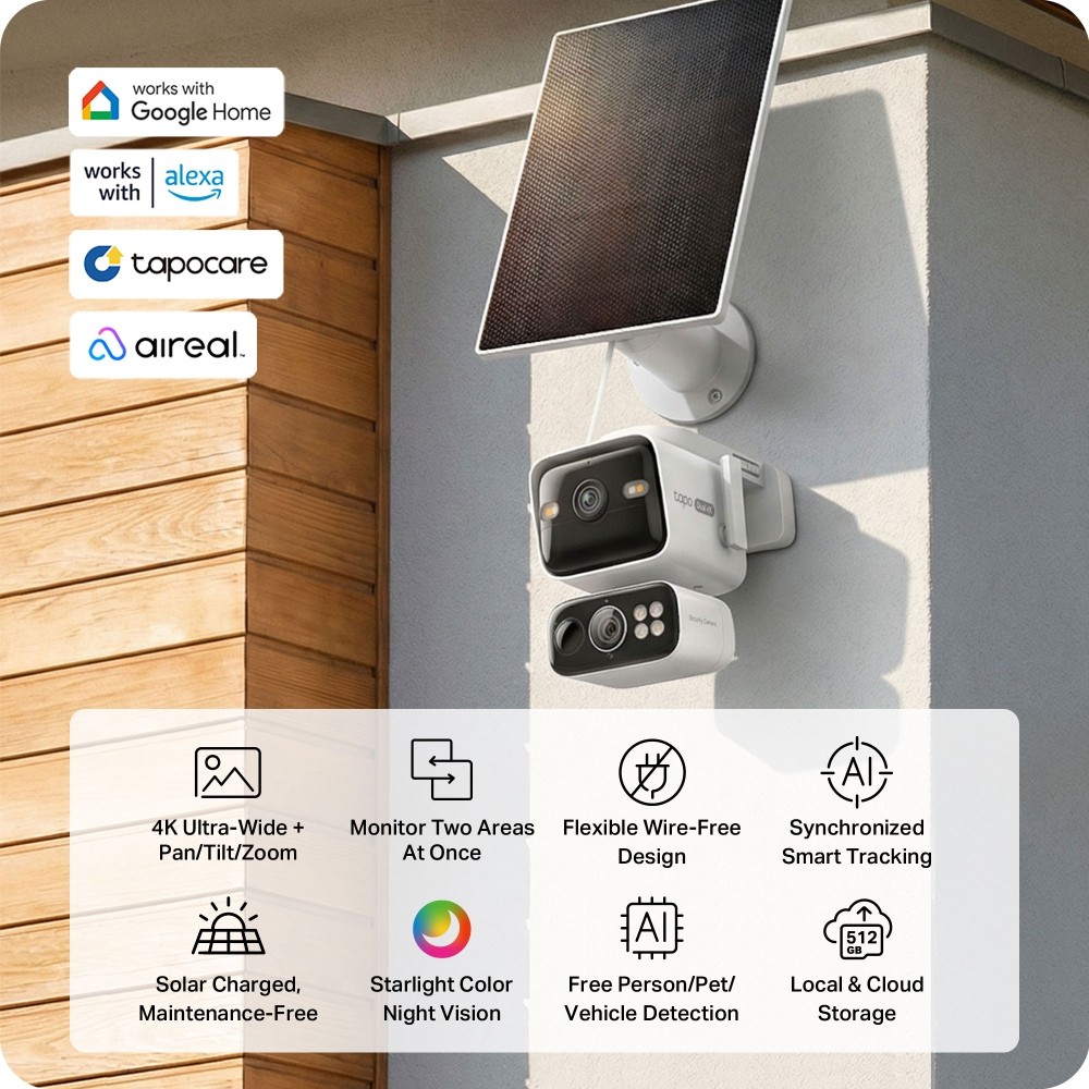 Camera Tapo C675D KIT 4K - 2