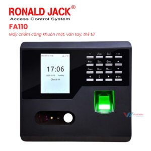 RONALD JACK FA110 - Chấm công khuôn mặt, vân tay