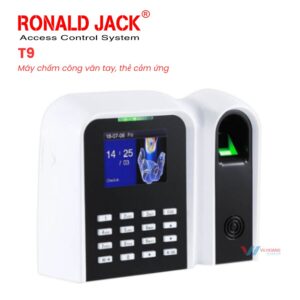 Máy chấm công vân tay Ronald Jack T9 cho doanh nghiệp