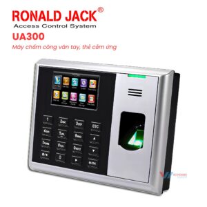 Máy chấm công vân tay, thẻ cảm ứng RONALD JACK UA300