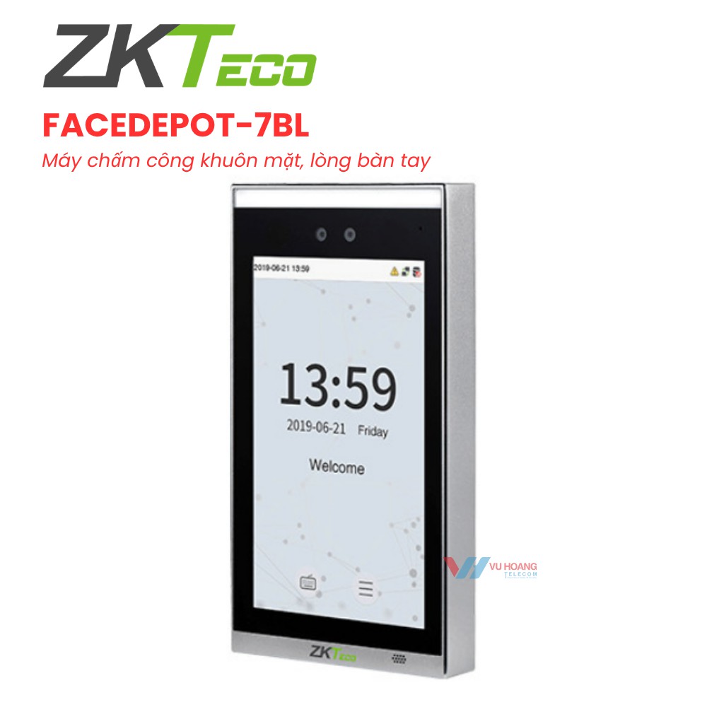 Máy chấm công ZKTeco FACEDEPOT-7BL