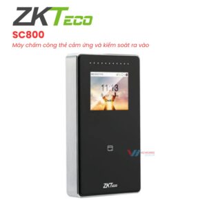 Chấm Công Thẻ RFID ZKTeco SC800 - 1