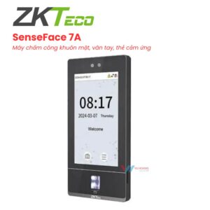 ZKTeco SenseFace 7A chấm công đa phương thức giá tốt