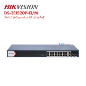 Switch PoE Hikvision 16 cổng DS-3E1520P-EI/M 125W