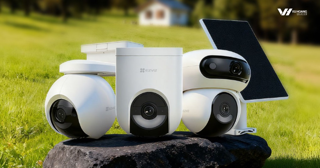 Tiêu chuẩn kỹ thuật khi chọn camera EZVIZ ngoài trời