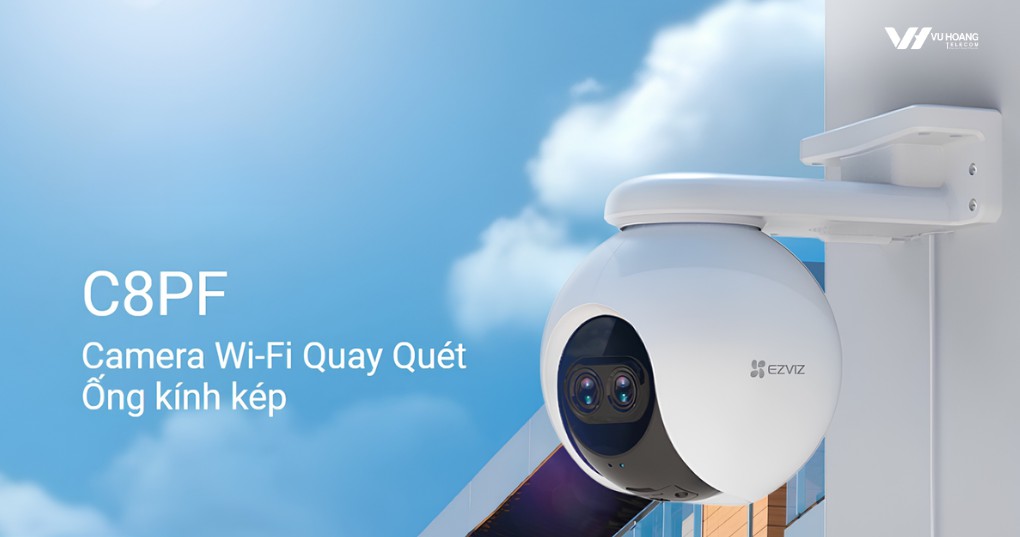 Bảng giá lắp đặt trọn gói camera EZVIZ ngoài trời