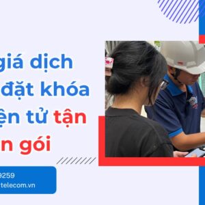 Bảng giá lắp đặt khóa cửa điện tử trọn gói tận nơi