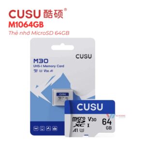 Thẻ nhớ MicroSD 64GB CUSU M1064GB - Chính hãng, tốc độ cao