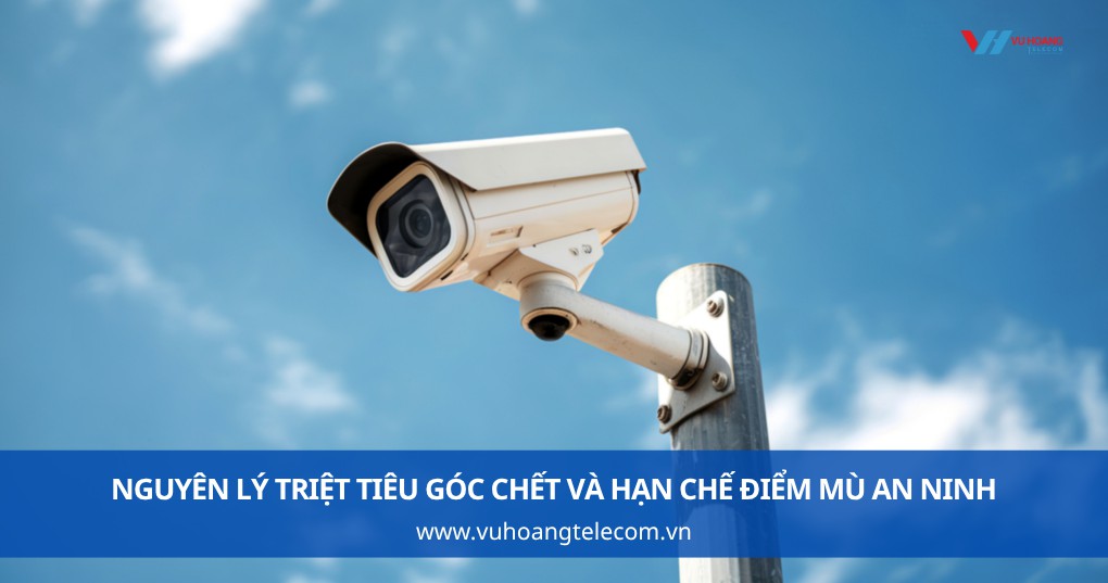 Nguyên lý triệt tiêu góc chết và hạn chế điểm mù an ninh